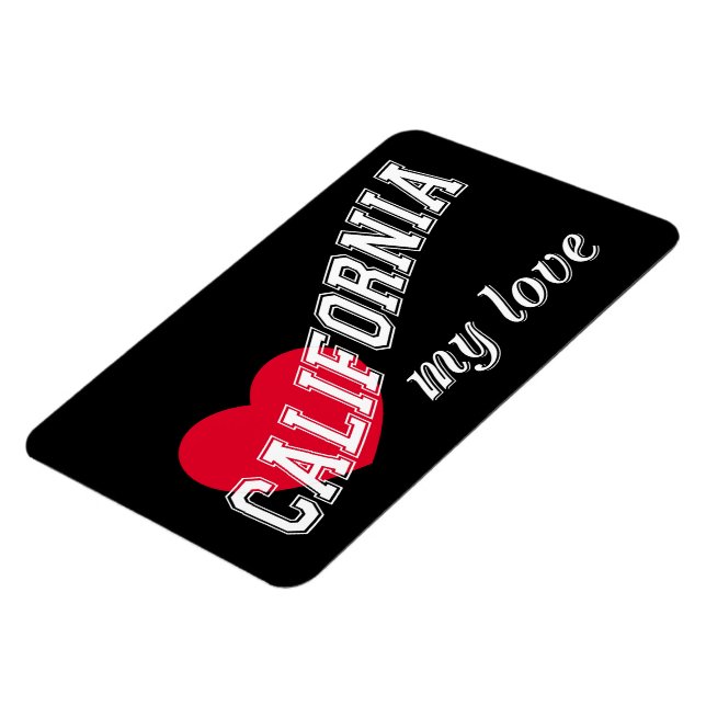 Magnet Flexible Californie, mon amour (Côté Gauche)