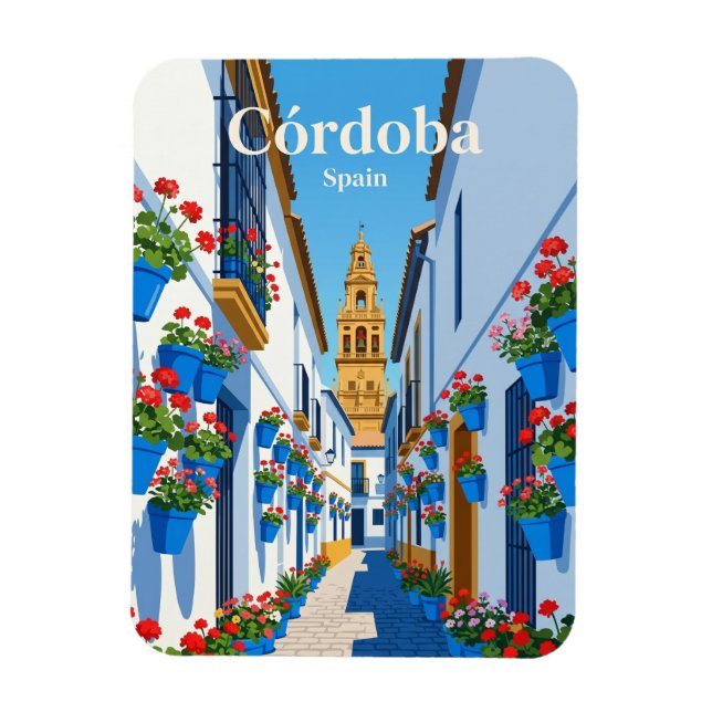 Magnet Flexible Calleja de las Flores Espagne (Vertical)