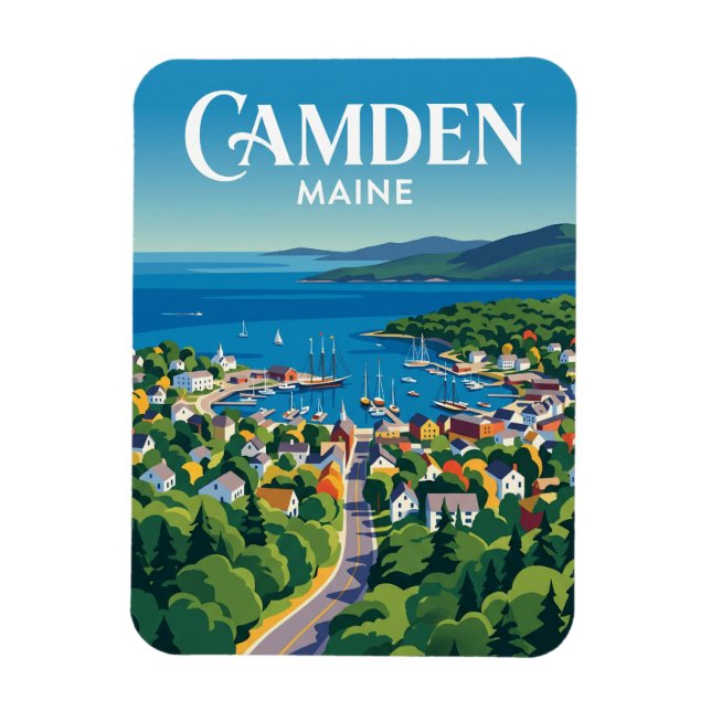 Magnet Flexible Camden États-Unis (Vertical)