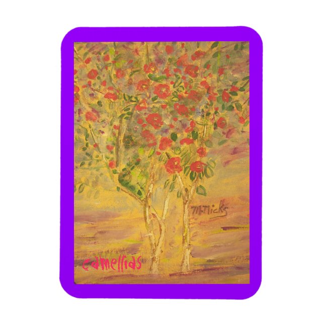 Magnet Flexible camellias (Vertical)