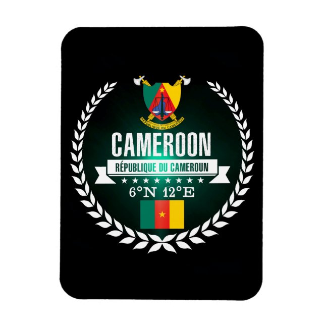 Magnet Flexible Cameroun (Vertical)