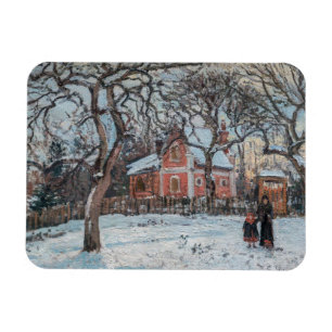 Magnet Flexible Camille Pissarro - Chataigniers a Louvecienne