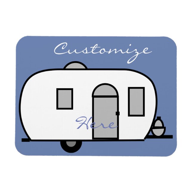 Magnet Flexible Camion de voyage arrondi Thunder_Cove (Horizontal)