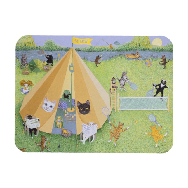 Magnet Flexible Camp de vacances (Horizontal)