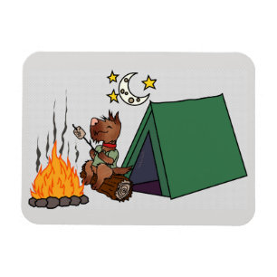 Magnet Flexible Camping Écossais