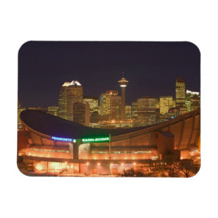 Magnet Flexible Canada, Alberta, Calgary : Skyline de la ville dep