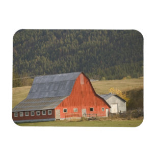 Magnet Flexible CANADA, Colombie-Britannique, Enderby. Grange roug