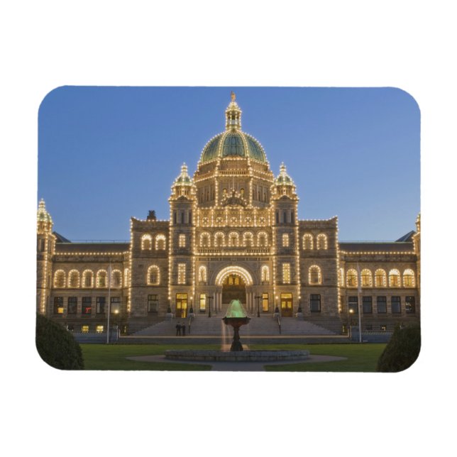 Magnet Flexible Canada, Colombie-Britannique, Victoria, Édifice du (Horizontal)