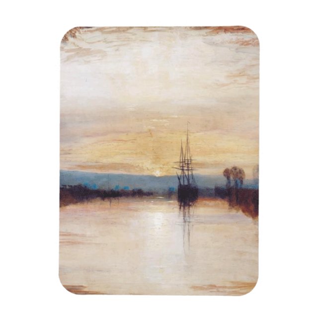 Magnet Flexible Canal de Chichester par Joseph William Turner (Vertical)
