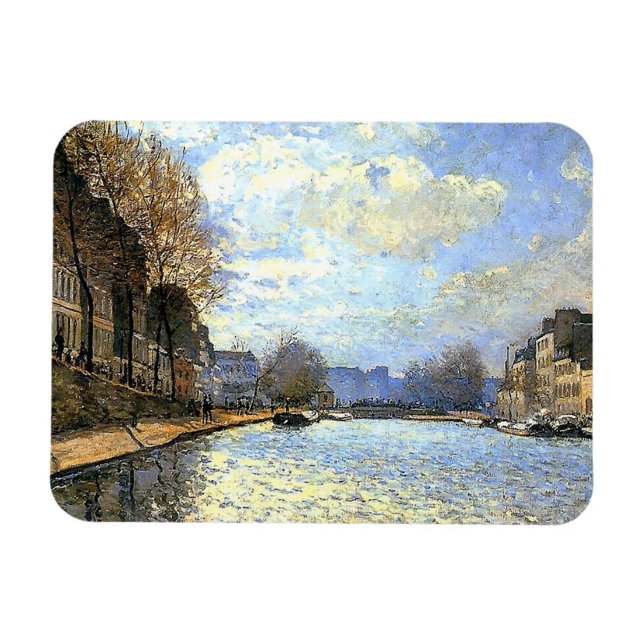 Magnet Flexible Canal St Martin Alfred Sisley (Horizontal)