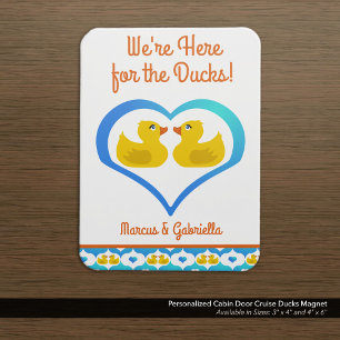 Magnet Flexible Canard de croisière personnalisé - Aimant pour por