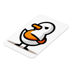 Magnet Flexible Canard Grincheux Masque de Dessin Animé Minimalist