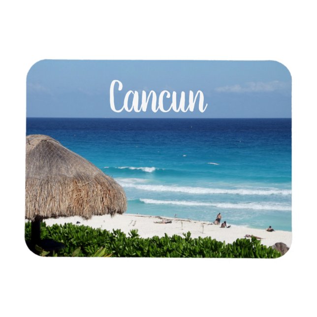 Magnet Flexible Cancun Mexico Beach Resort (Horizontal)
