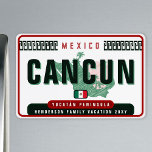 Magnet Flexible Cancún Mexique Palm Tree Vintage voyage Souvenir<br><div class="desc">Cancun Mexique Vintage 60s Souvenirs. Cancún Beach Mexico - Retro Tropical Palm Tree 60s Souvenirs design Vintage fait un grand cadeau de Noël ou d'anniversaire pour les fans de plage de Cancún Beach. Le design rétro de l'ambiance estivale est un cadeau parfait pour les amateurs de voyage et de destination...</div>