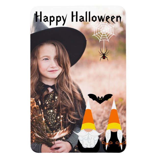 Magnet Flexible Candy Corn Gnomes (Vertical)