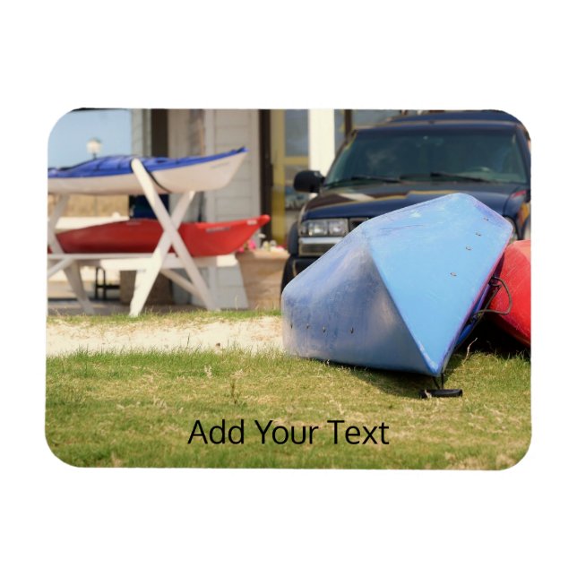Magnet Flexible Canoe and Kayaks par Shirley Taylor (Horizontal)