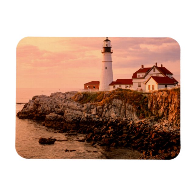 Magnet Flexible Cap Elizabeth | Portland Head Light | Maine (Horizontal)