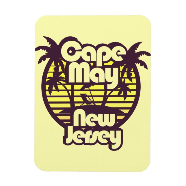 Magnet Flexible Cape May, New Jersey (Vertical)