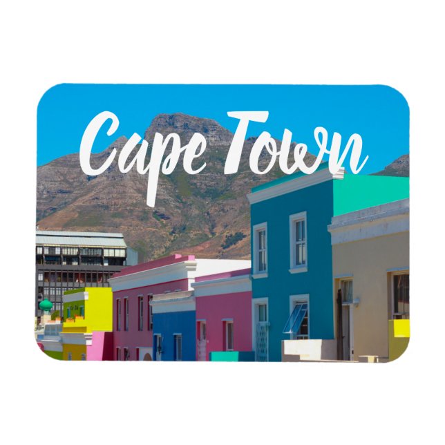 Magnet Flexible Cape Town Bo-Kaap Cityscape South Africa (Horizontal)
