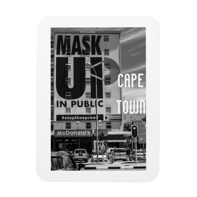 Magnet Flexible Cape Town Cityscape Architecture Afrique du Sud (Vertical)