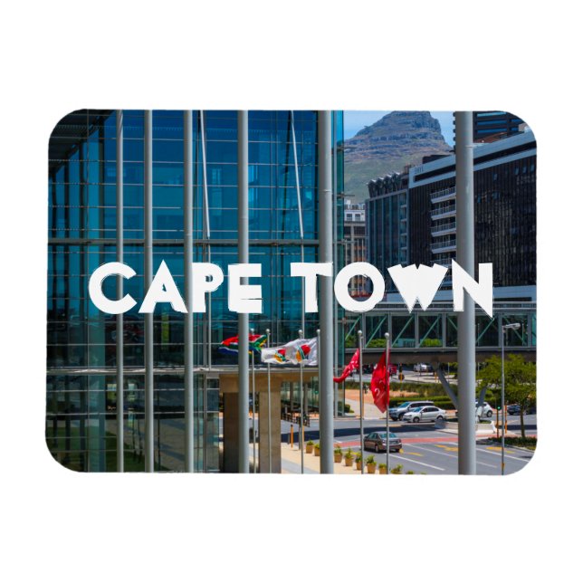 Magnet Flexible Cape Town Cityscape Architecture Afrique du Sud (Horizontal)