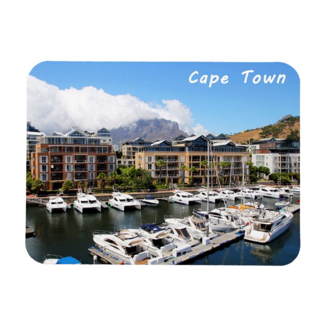 Magnet Flexible Cape Town Harbour and Table Mountain (Horizontal)
