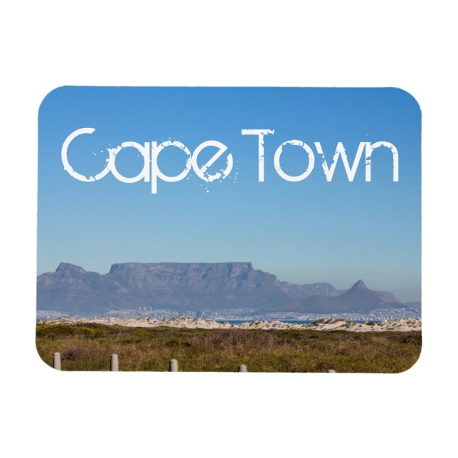 Magnet Flexible Cape Town Table Mountain ZA Afrique du Sud (Horizontal)