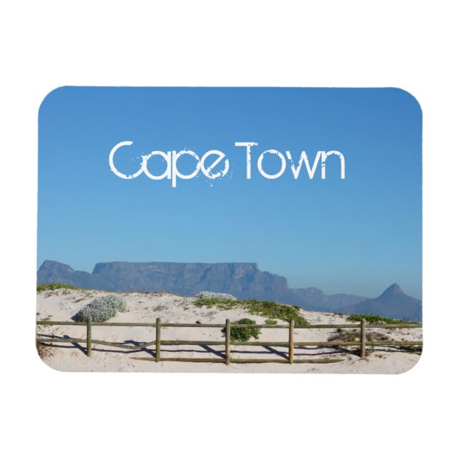 Magnet Flexible Cape Town Table Mountain ZA Afrique du Sud (Horizontal)