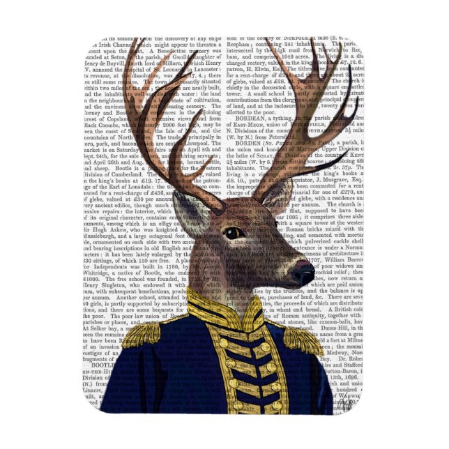 Magnet Flexible Capitaine Deer (Vertical)