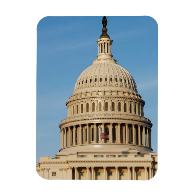 Magnet Flexible Capitol Building abattu au crépuscule (Vertical)