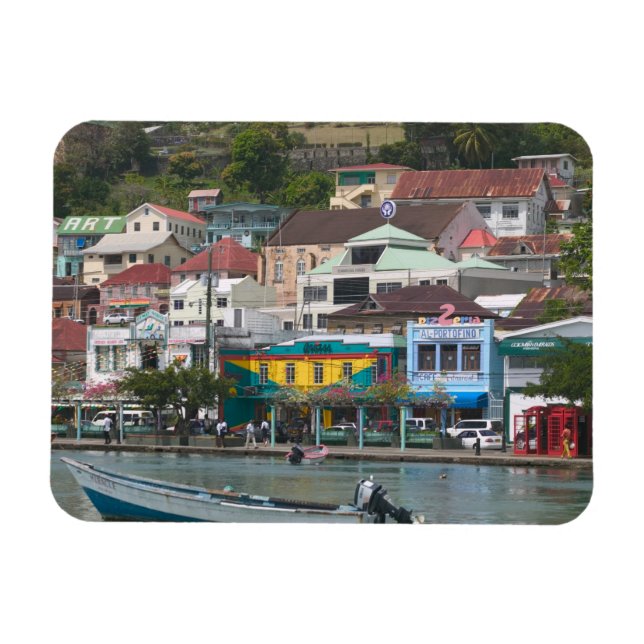 Magnet Flexible Caraïbes, GRENADA, St. George's, St. George's (Horizontal)