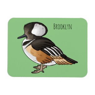 Magnet Flexible Caricature à capuchon d'oiseau marchand