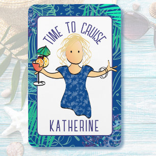 Magnet Flexible Caricature amusante pour sa porte de croisière Tro