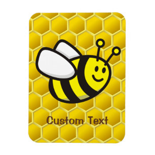 Magnet Flexible Caricature d'abeilles