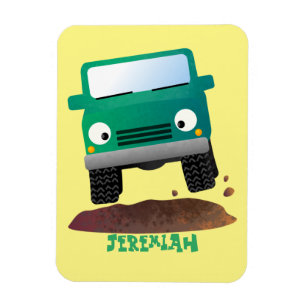 Magnet Flexible Caricature de voiture 4 X4 hors route