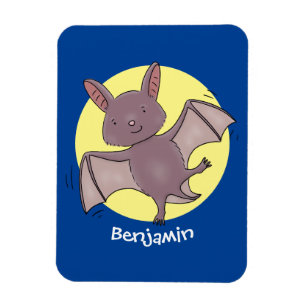 Magnet Flexible Caricature de vol de chauve-souris