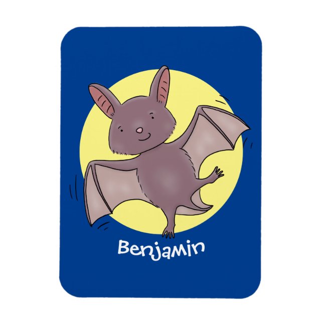 Magnet Flexible Caricature de vol de chauve-souris (Vertical)