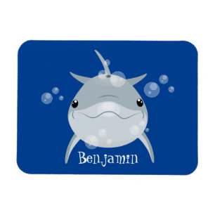 Magnet Flexible Caricature joli dauphin kawaii kawaii