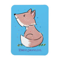 Caricature pour bébé renard