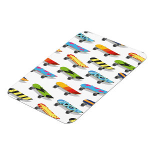 Magnet Flexible Caricature skateboard.