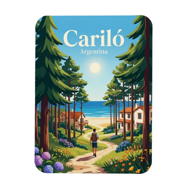 Magnet Flexible Cariló Argentine (Vertical)