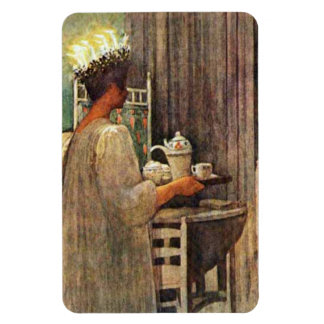 Magnet Flexible Carl Larsson St Lucia Jour Noël en Suède