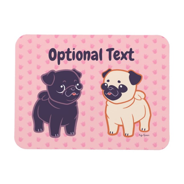Magnet Flexible Carlin de Kawaii (Horizontal)