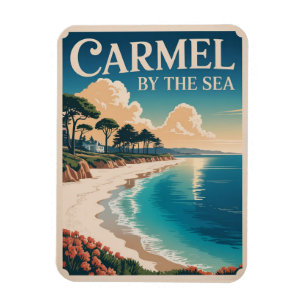 Magnet Flexible Carmel par la mer plage de la côte pacifique calif