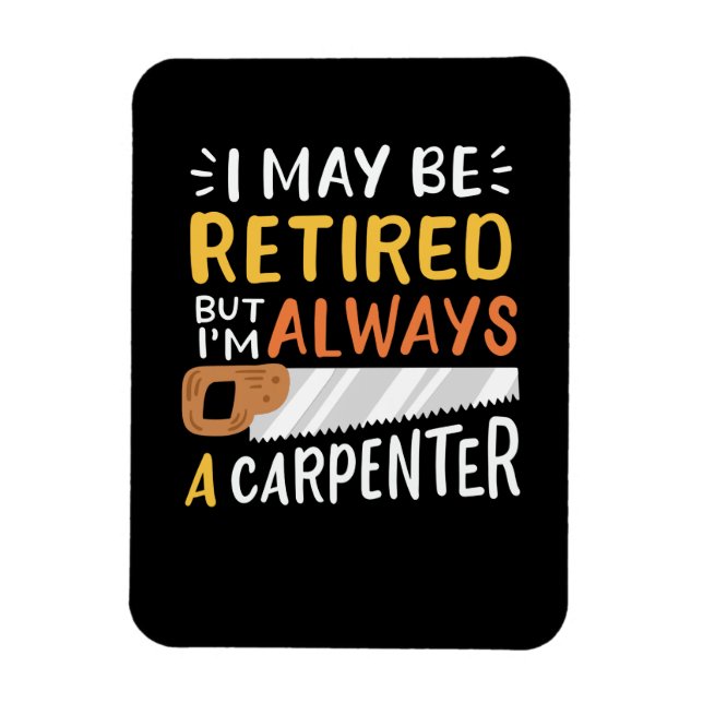Magnet Flexible Carpentier retraité (Vertical)