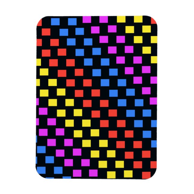 Magnet Flexible Carré coloré (Vertical)