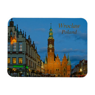 Magnet Flexible Carré de marché Wroclaw Pologne