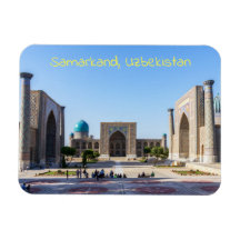 Carré Registan - Samarkand, Ouzbékistan, Asie