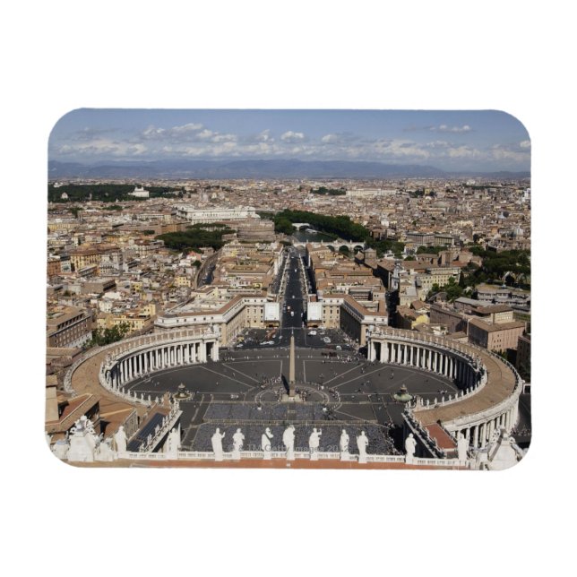 Magnet Flexible Carré St Peters, Rome (Horizontal)