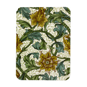 Magnet Flexible Carreau d'art floral à tige unique de William Morr